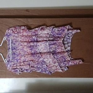 Pink and purple top